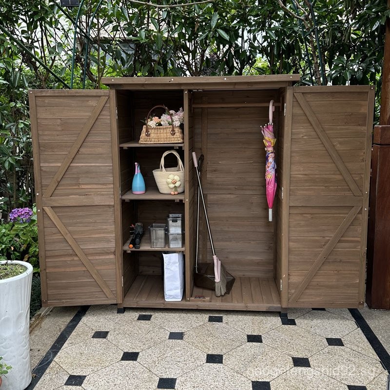 Visual Reference: Outdoor Courtyard Balcony Storage Cabinet Tool Cabinet Tool Box