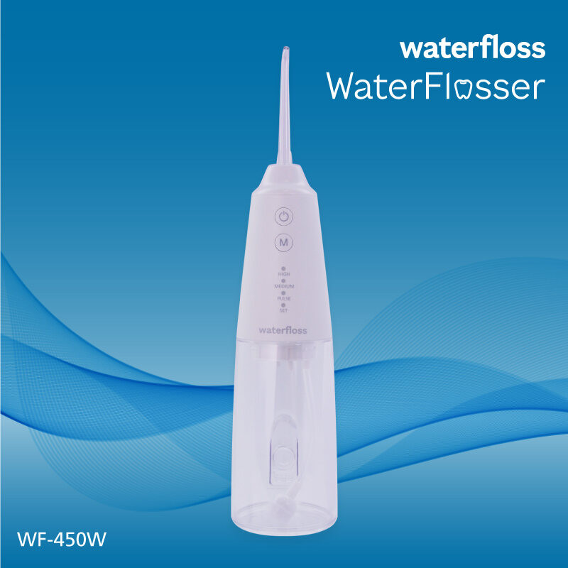 WF-450W waterfloss Cordless / Rechargeable Water Flosser (WHITE ...