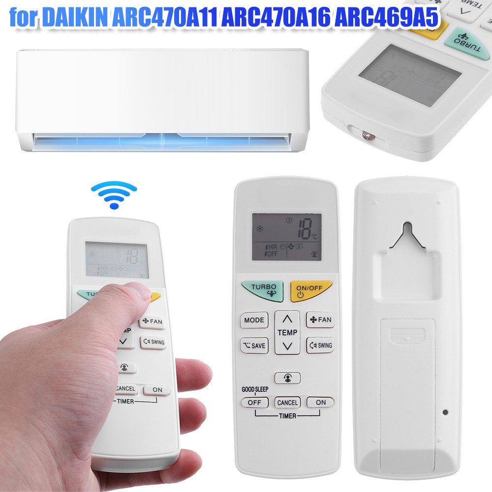 Universal Air Conditioner Remote Controller ARC470A1 Replacement ...