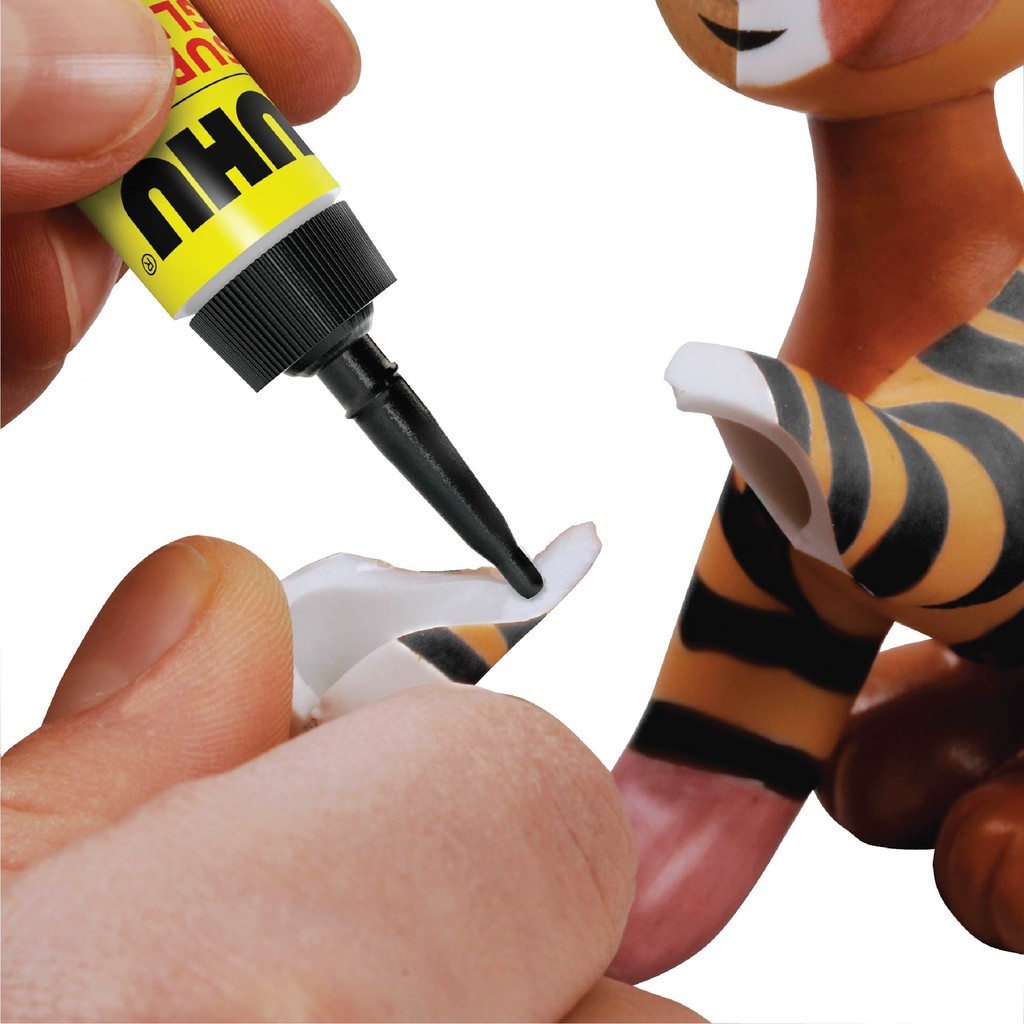 UHU Super Glue Jumbo Card 3 gr - Gambar 4