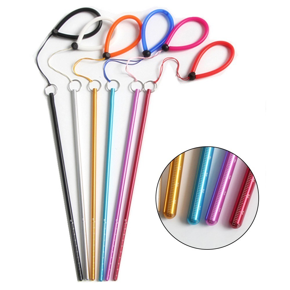thumbnail image 2 of Diving Noise Maker Stick – Stainless Steel Underwater Pointer Rod With Ring & Lanyard (12.6 Inch) 2 of 10