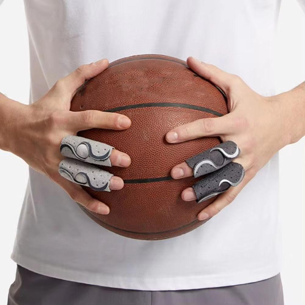 AMBER Sports Finger Sleeves, Nylon Spring Stretchy Finger Protection ...