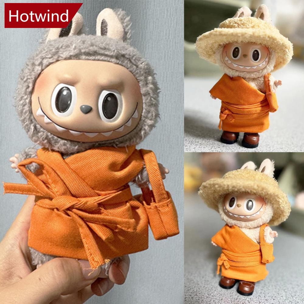 HOTWIND [Clothes Only] For 17cm Labubu Fashion Doll Clothes Buddhist ...