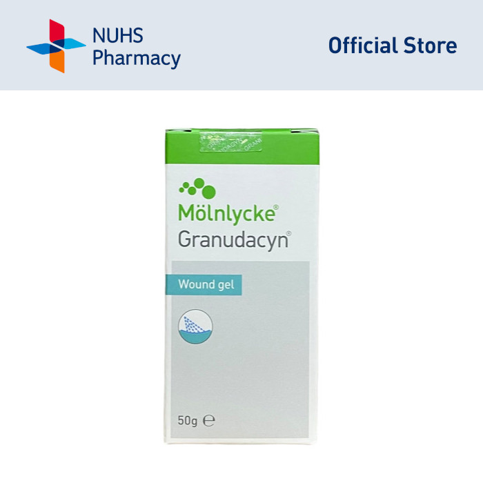 Granudacyn Wound Gel 50g [NUHS Pharmacy] | Shopee Singapore