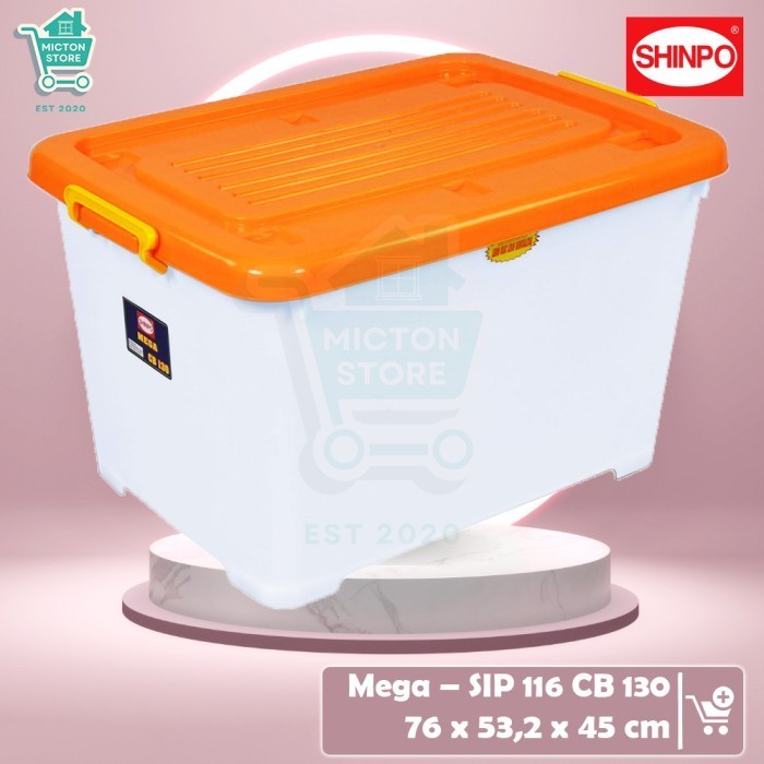 MICTON Shinpo SIP 116 MEGA Container Box CB 130 Large Plastic Container ...