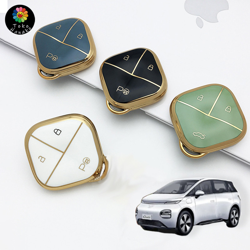 Ev Binguo Ev Water Key Case Cover Wuling Cloud Ev Remote Cover Casing ...