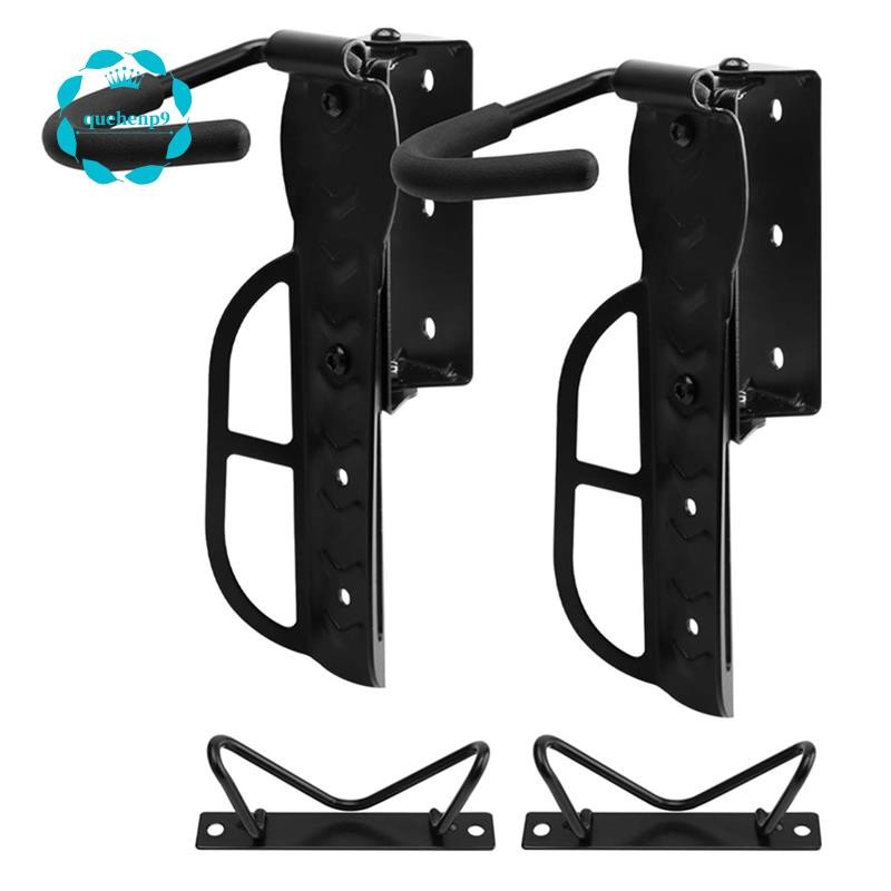 2 PACK Swivel Bike Rack Garage Wall Mount Bike Hangers for Garage Bike ...