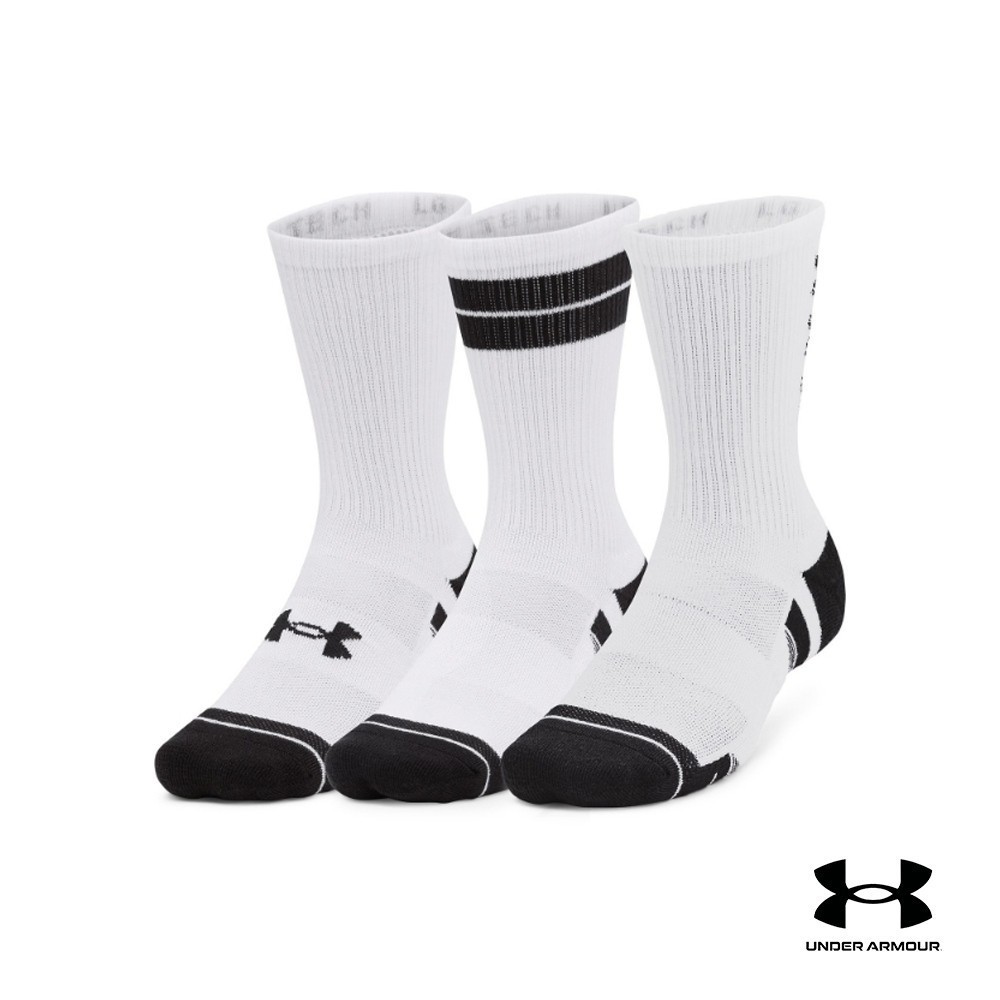 Under Armour Unisex UA Performance Tech 3 Pack Crew Socks Shopee Singapore