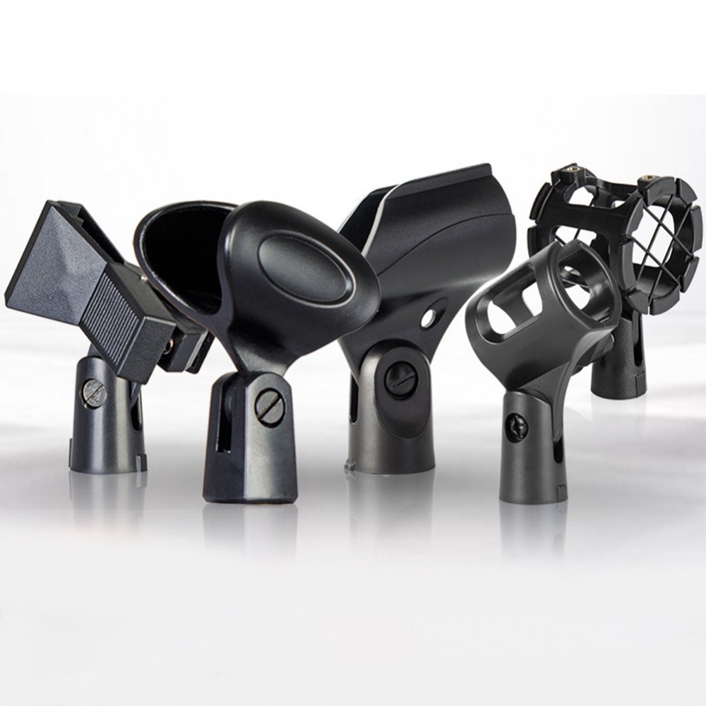 Microphone Clip With Adapter Clamp Clip For Handheld Mic For Mic Holder ...