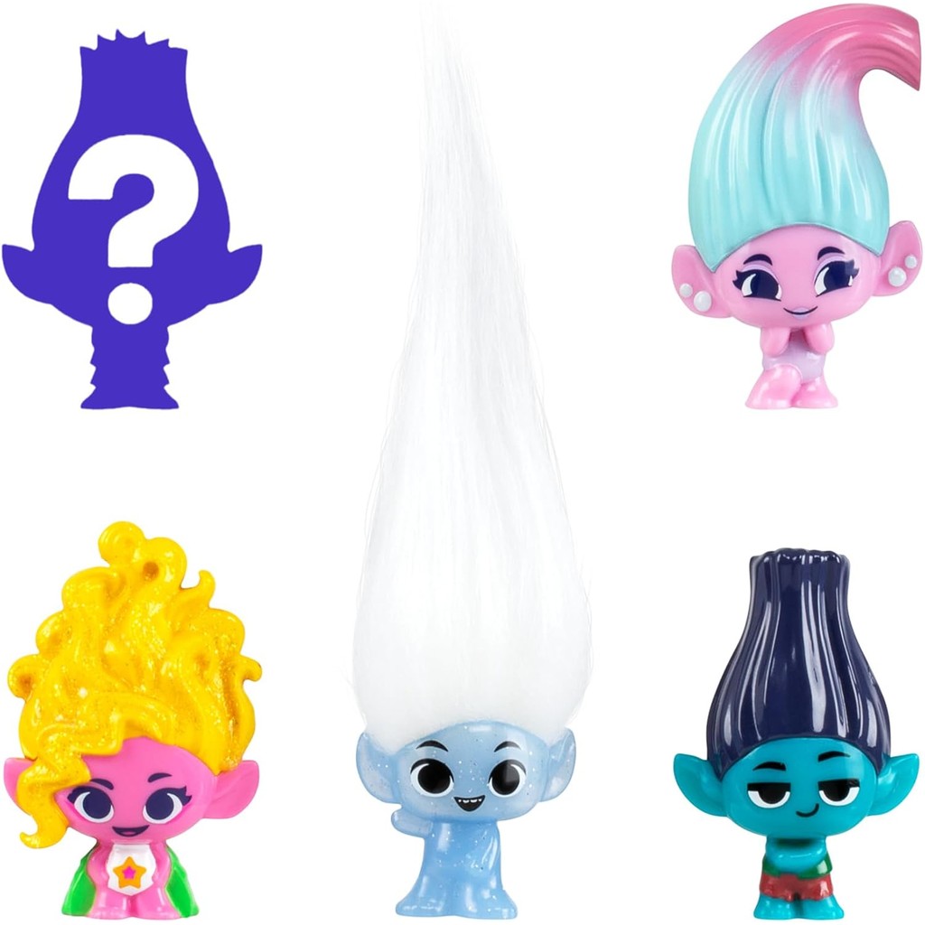 [sgstock] DreamWorks Trolls Band Together Mineez 5 Trolls Surprise Pack ...