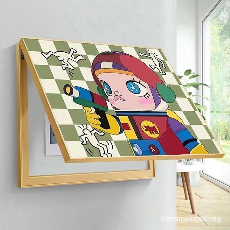 Cartoon Cartoon Character Electric Meter Box Decorative Painting ...