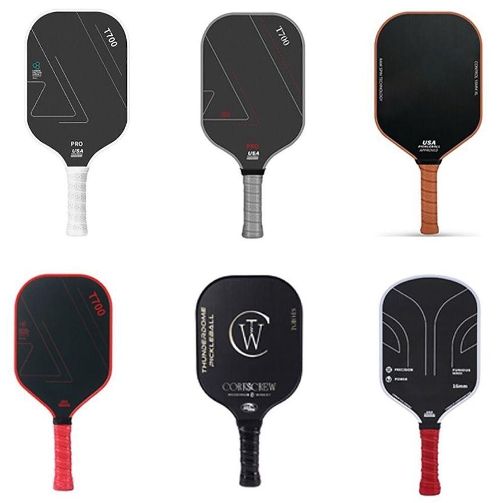 ROSEGOOD Pickleball Rackets, Raw Carbon Fiber Friction Surface ...