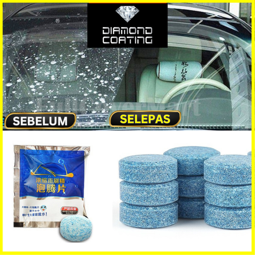 ️1PC/1Biji Car Windshield Cleaner Glass Cleaner Car Solid Wiper Window ...