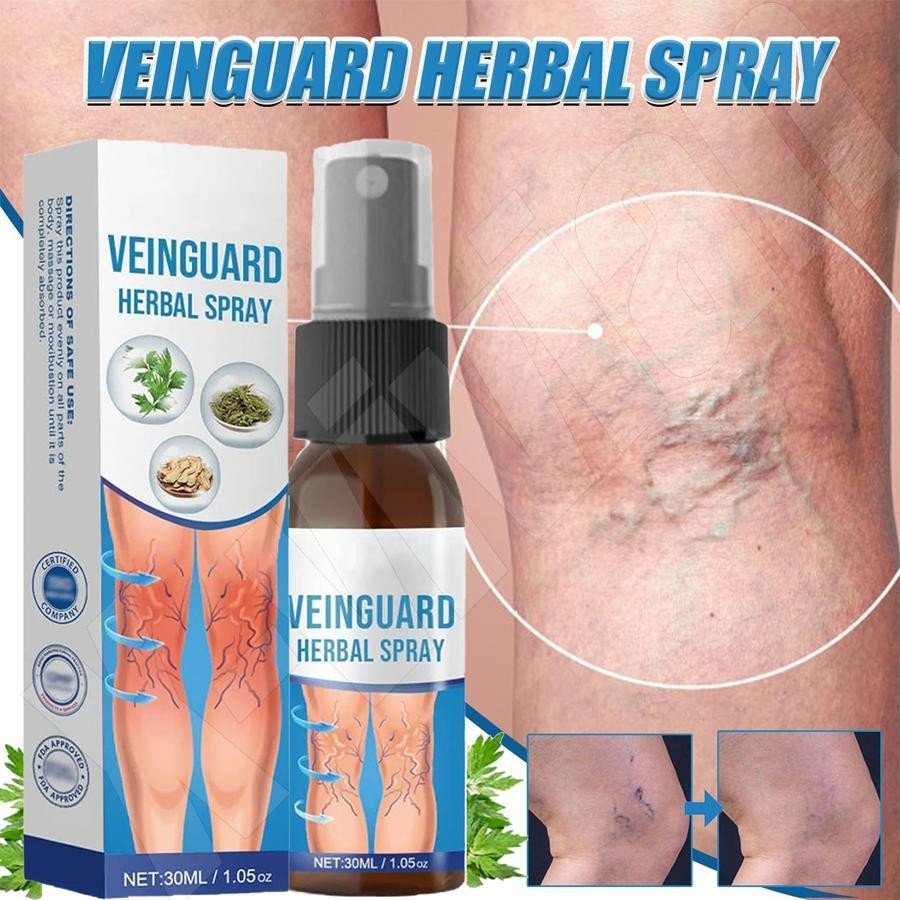 VeinGuard Herbal Spray Non-Irritating Plant Leg Vein Spray Non ...