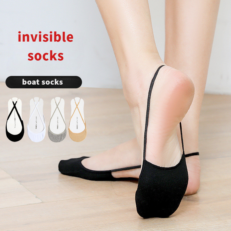 Socks for slingback shoes deals