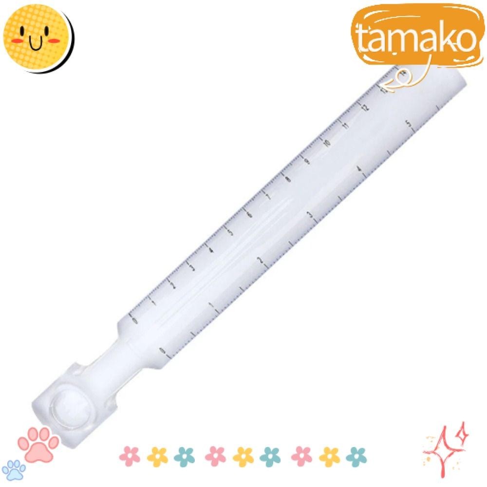 TAMAKO Ruler Magnifier, Data Processing 3x Magnification Magnifying ...