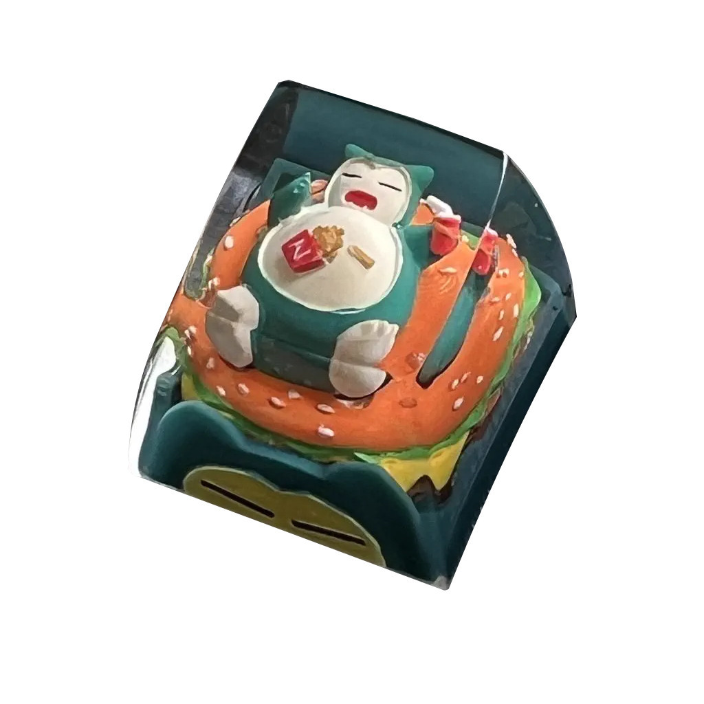 Pokemon Gengar Bulbasaur Drip-glue Keycap PBT Dragonite Togepi ...