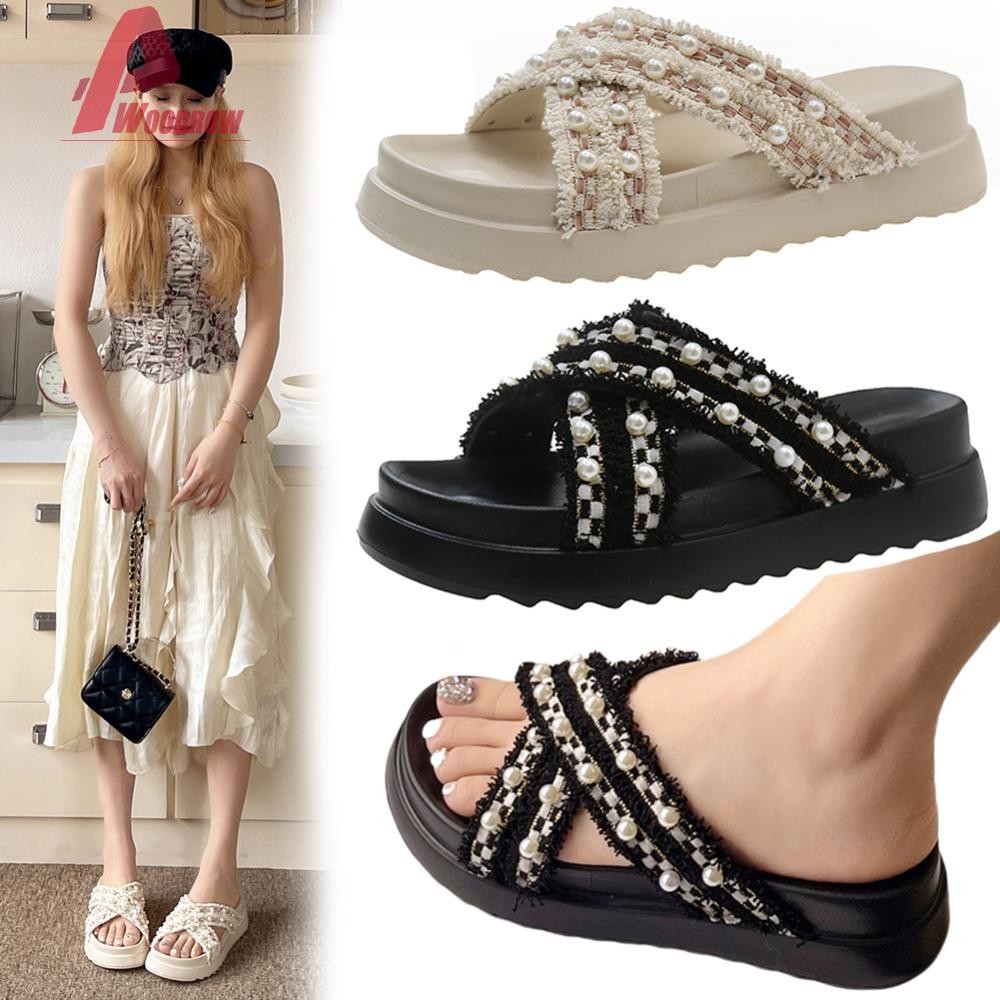 Fashion beads sandals hot sale