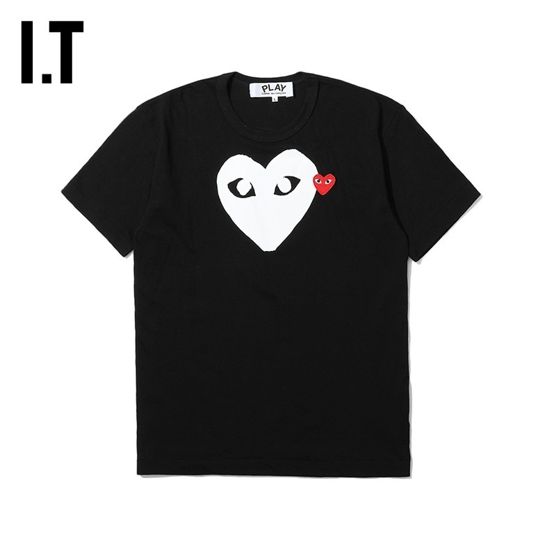 Cdg tee white outlet