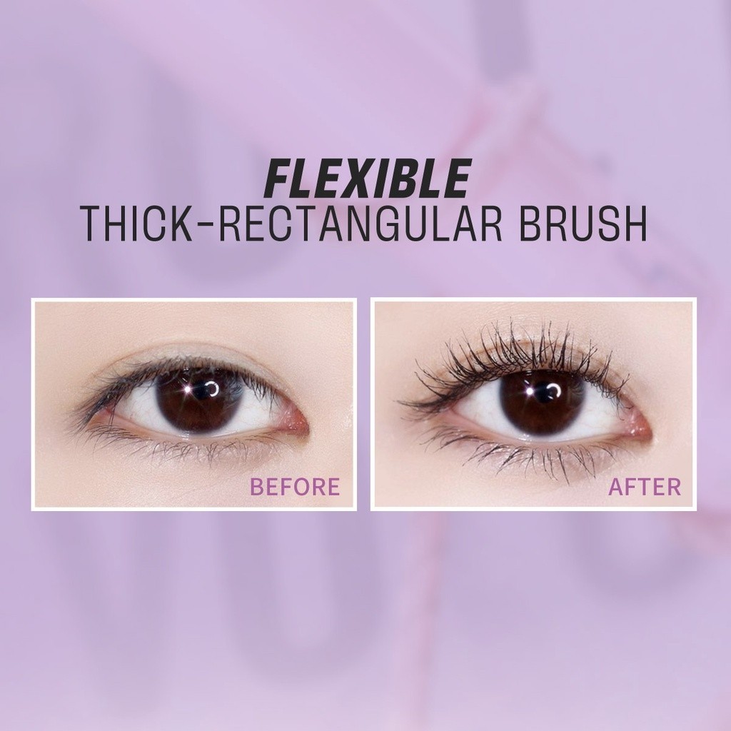 BNB barenbliss Korean Roll To Volume Mascara / Merah Jingga Official - Gambar 3