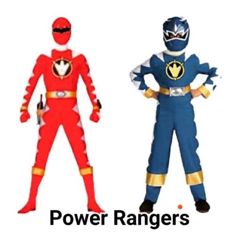APRIL Power rangers 8styles for kids 2-9yrs(Act is very good quality ...