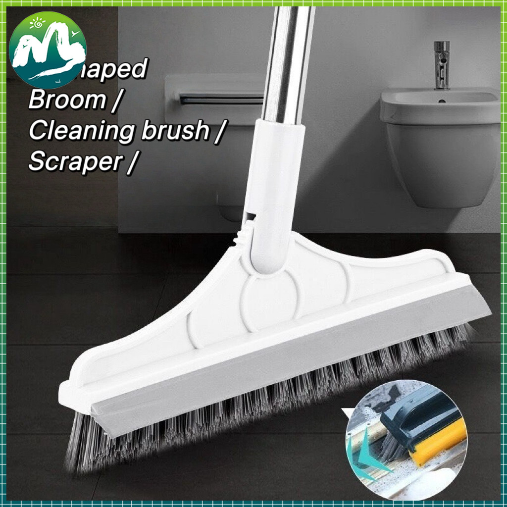 Multifuncion Cleaning Scraper Brush 180 Bathroom Kitchen Floor Scrub ...