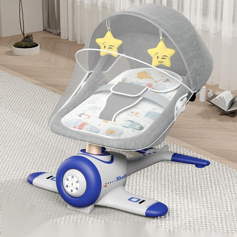 Baby Rocking Intelligent Electric Automatic Swing Soothing Newborn ...