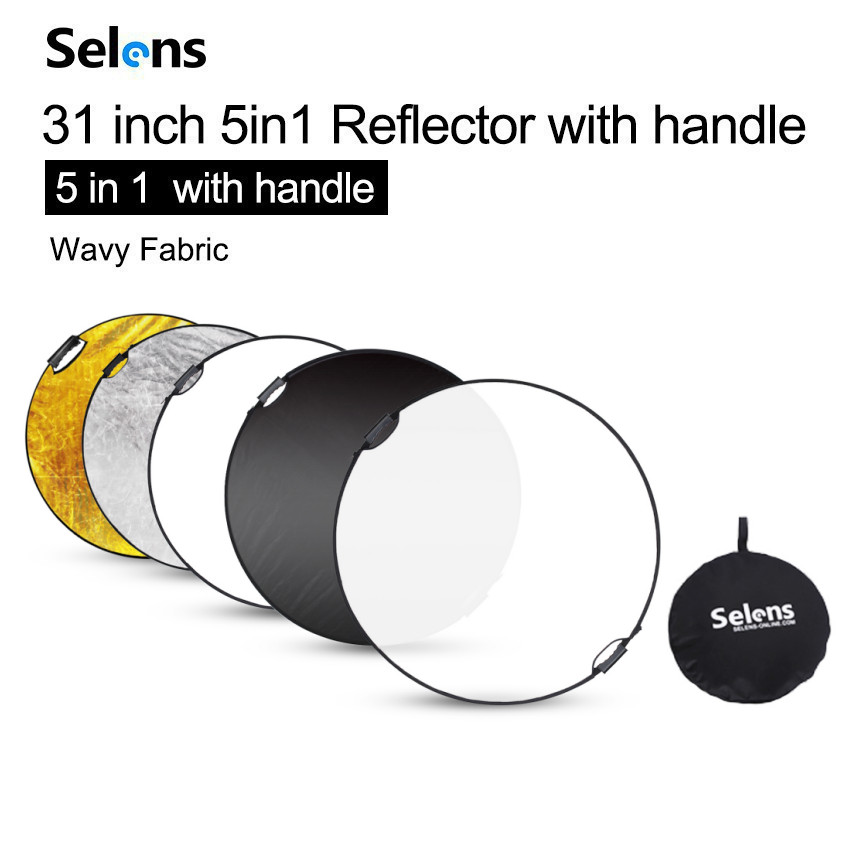 Selens Photography Reflector 80cm in Collapsible Light