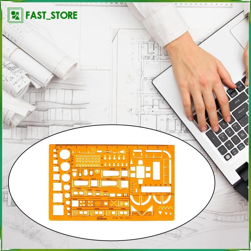House Plan, Interior Design and Furniture Templates, Drafting Tools and ...