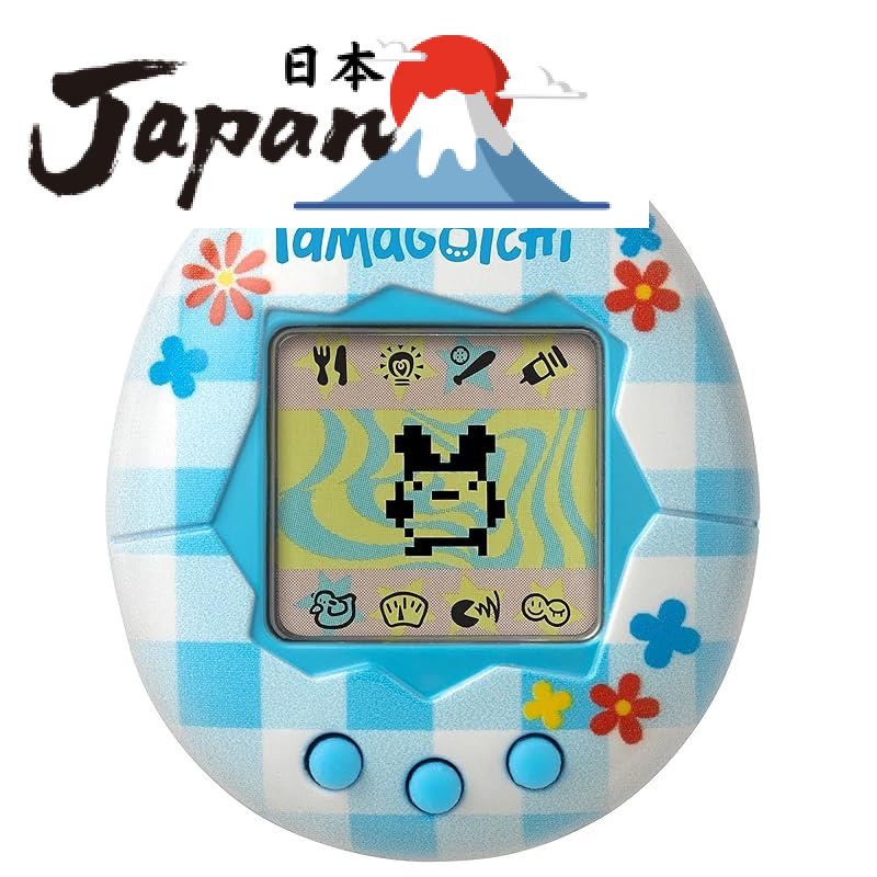 【import from Japan】Tamagotchi Original - Flower Gingham (updated logo ...