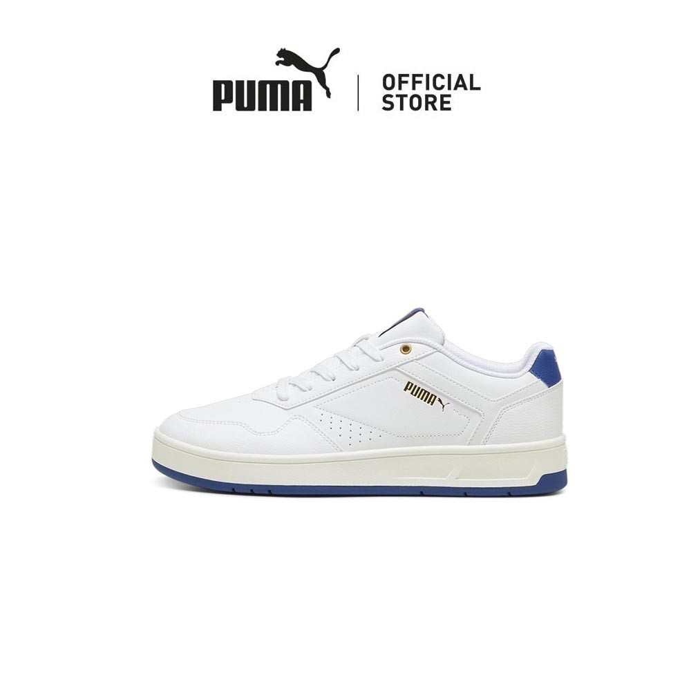 NEW PUMA Unisex Court Classic Sneakers White