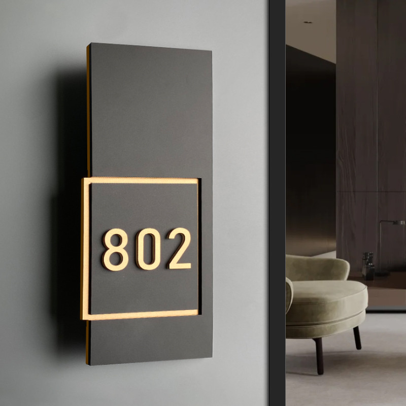 unit number signage door unit number house number door House number ...