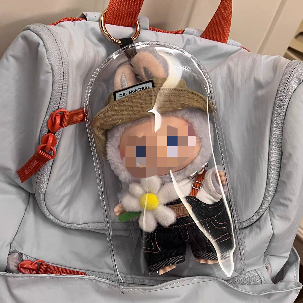 Doll Transparent Protective Bag PVC Transparent Doll Raincoat Cover ...