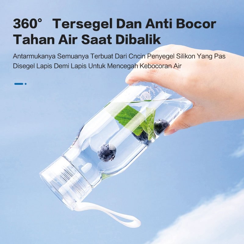 Trailtop Botol Air 750ML BPA Free Anti Bocor - Gambar 3