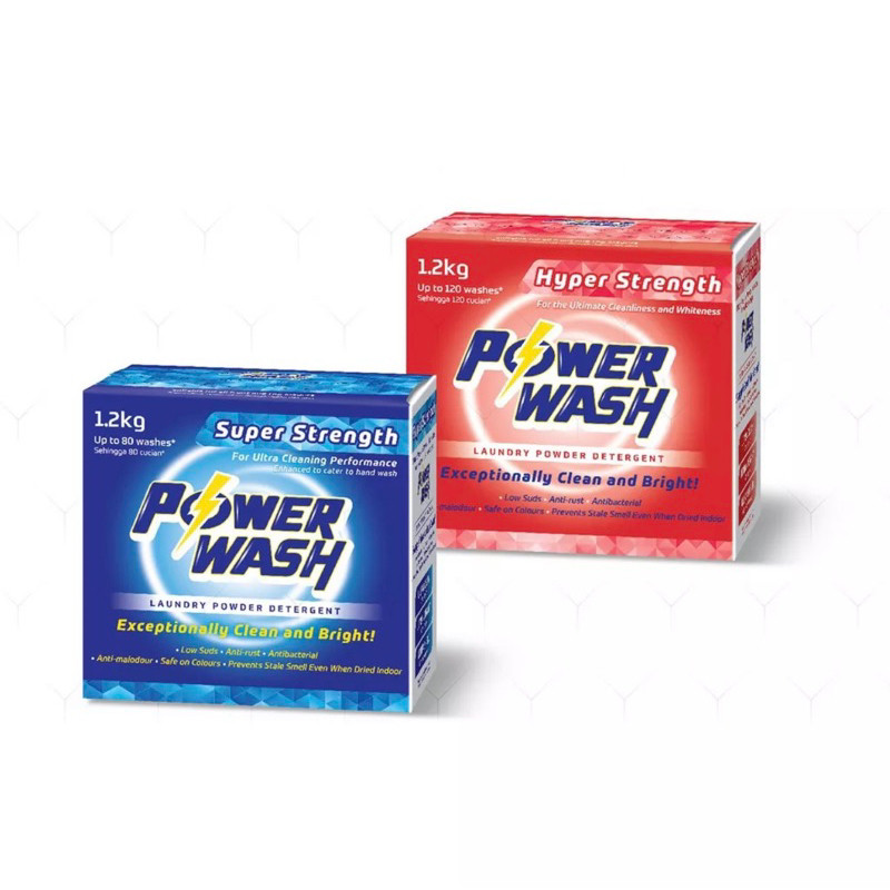 Cosway PowerWash Ultra Regular/Super/ Hyper Strength 1.2kg | Shopee ...