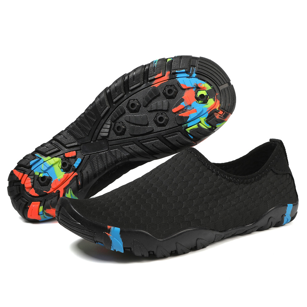 Water shoes with drainage holes sales