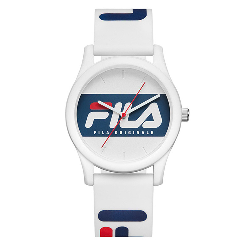 Fila FILA Watch Official Authentic Men Women Couples Simple Fashion Sports Waterproof Contrast Color Silicone Watch 6116 TXIL Shopee Singapore