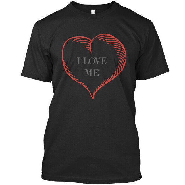 I Love Me World Tee T Shirt O neck Summer Casual men New Style Funny Gift Shopee Singapore