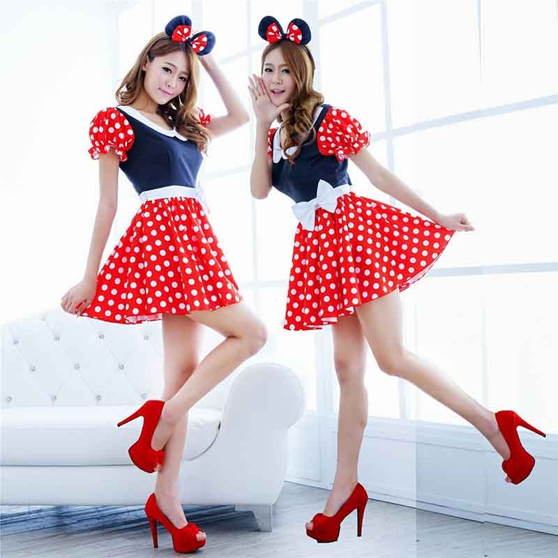 Halloween Minnie Mouse Womens Clothes ZST Women Adult