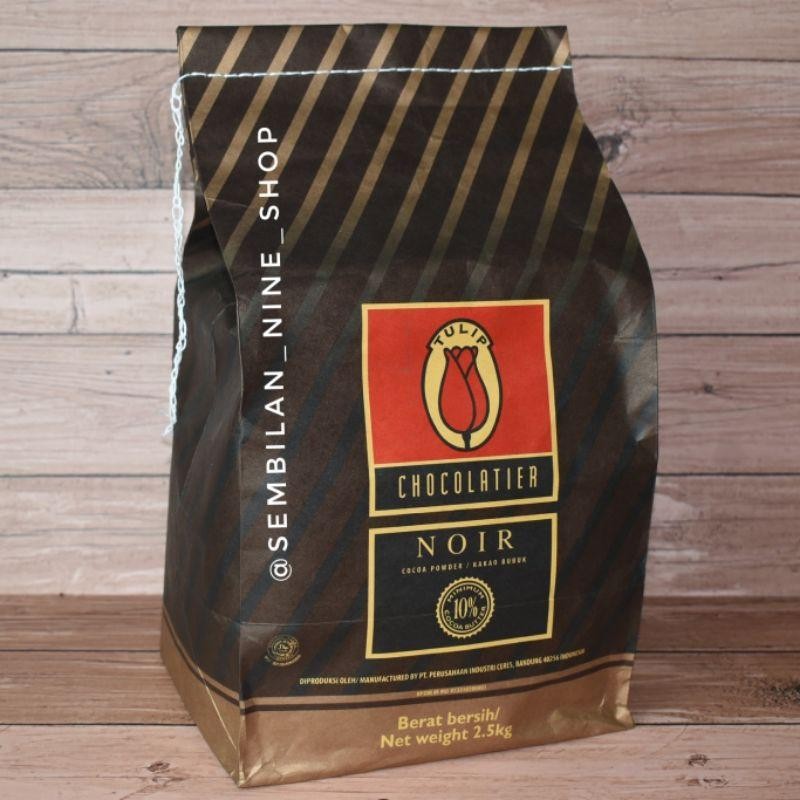 Tulip NOIR BLACK Cocoa Powder 2.5 KG Chocolate Powder BLACK Chocolate ...