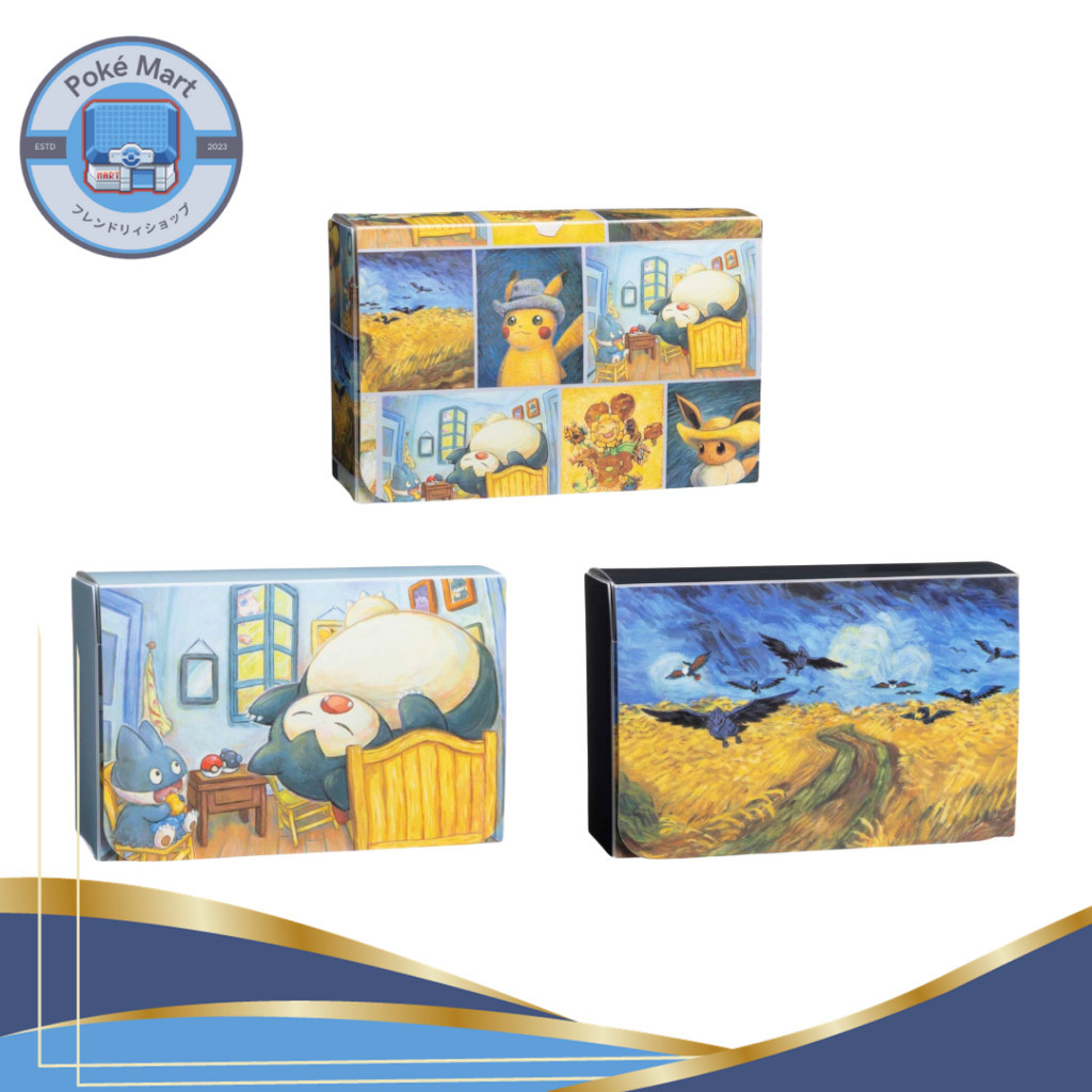 Pokmon Center  Van Gogh Museum Double Deck Box | Shopee Singapore