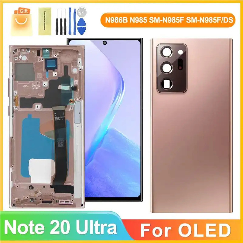 6.9‘’OLED Note 20 Ultra Screen for Samsung Galaxy Note20 Ultra N985F ...
