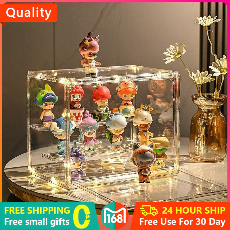 Popmart Acrylic Display Case Storage Organizer Transparent Boxes ...