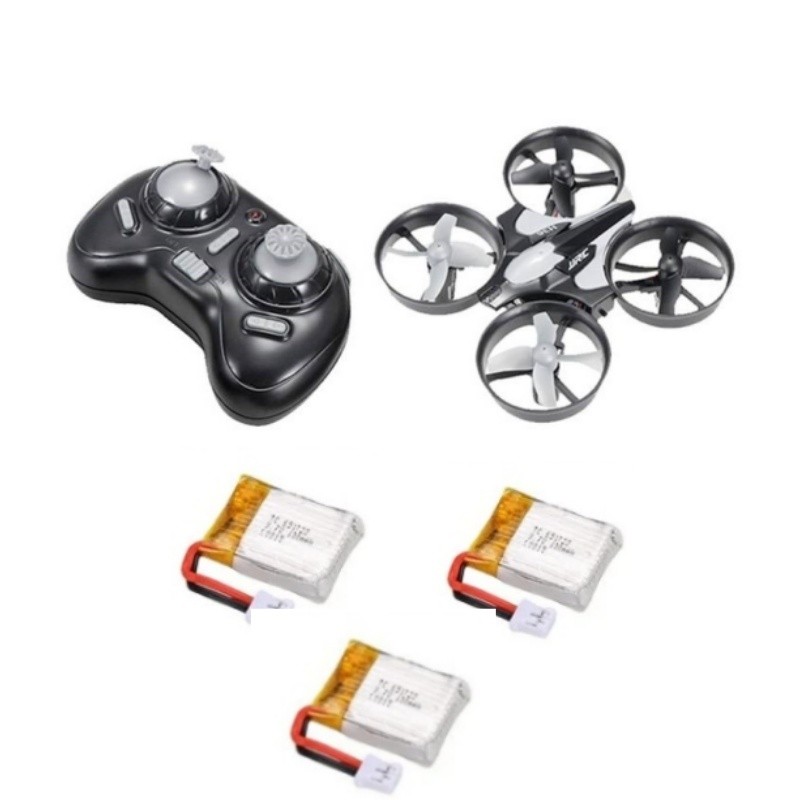 Gray JJRC H36 Mini Indoor Quadcopter 4CH 6 Axis RTF RC Drone Gyro Headless Mode W Extra Batteries DIY Shopee Singapore