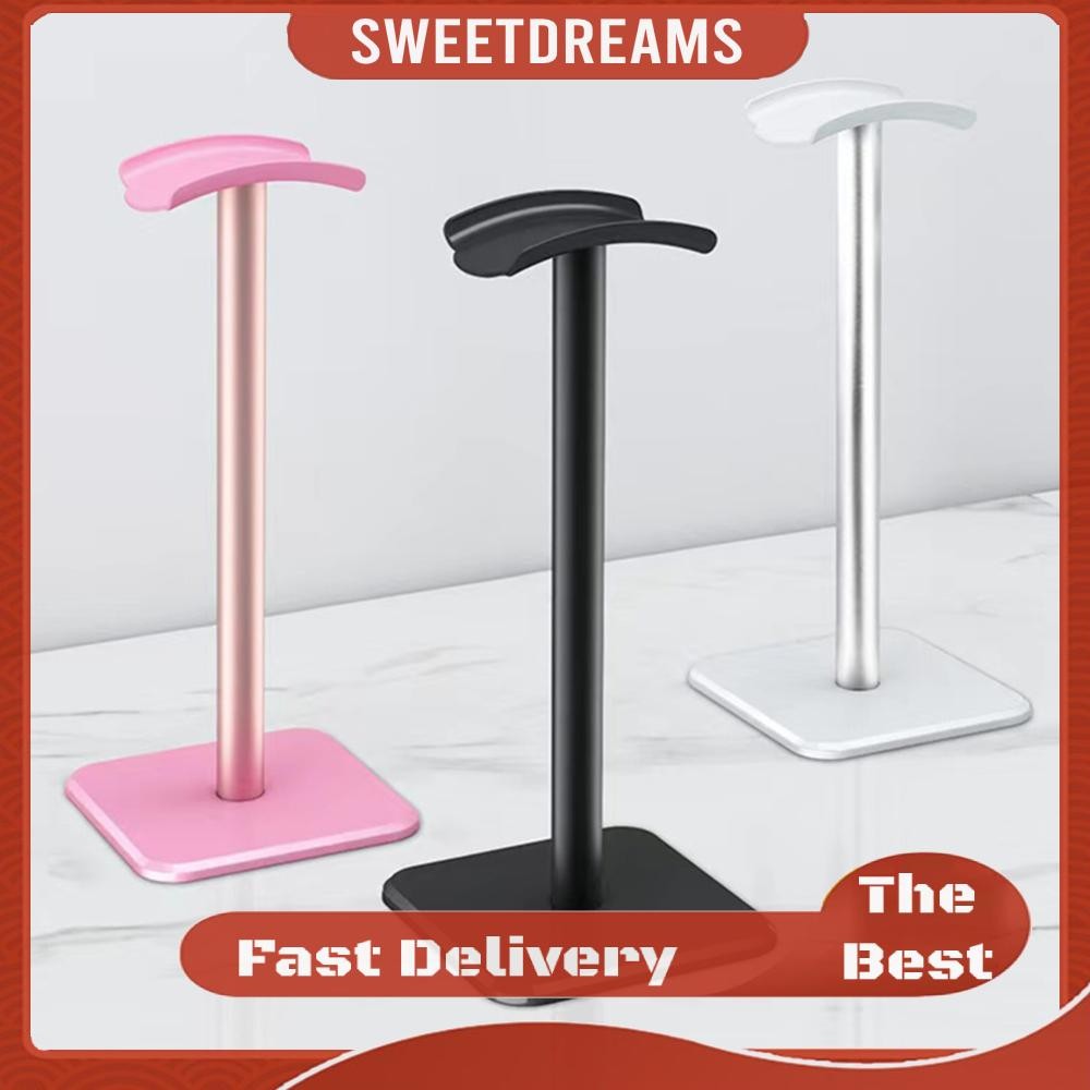 Aluminium Alloy Headset Stand Holder Rack Headphone Mount Hanger ...