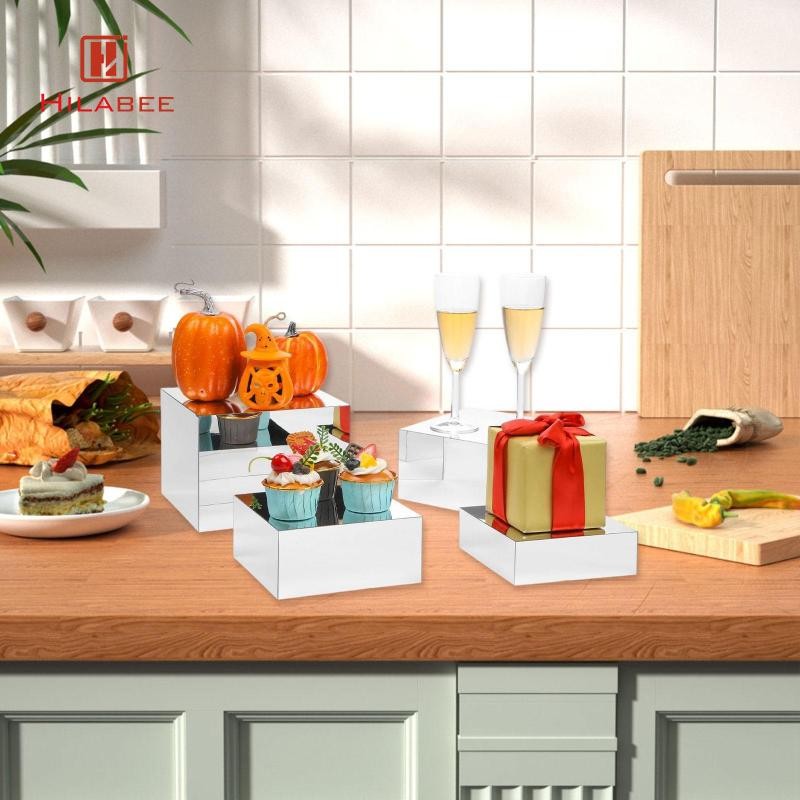 [UsusexaMY] Buffet Risers Acrylic Display Risers Kitchen Wedding ...