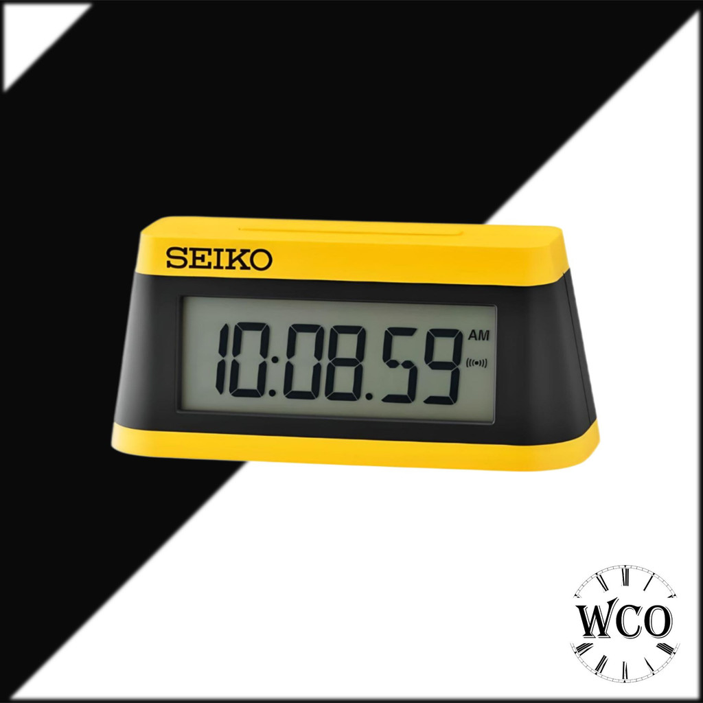 Marathon Clock Seiko Digital Table Clock Seiko QHL062Y Marathon