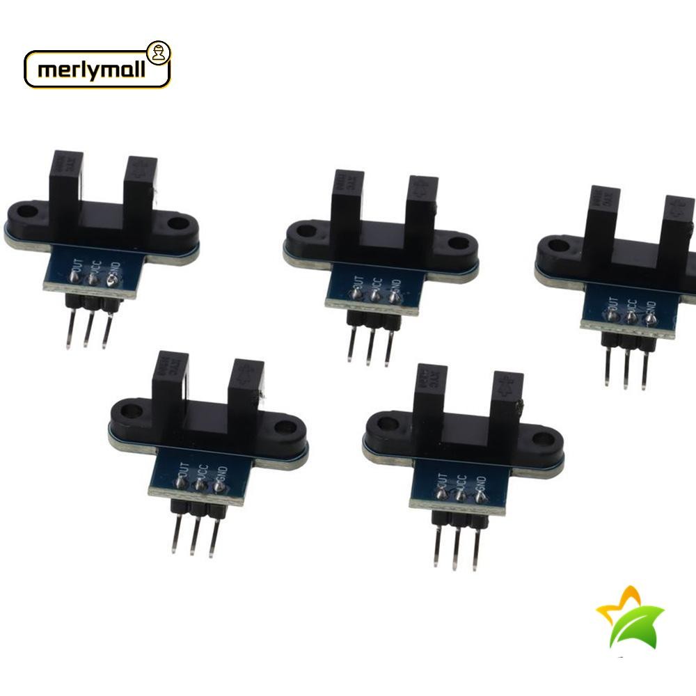 MERLYMALL 10pcs Optical Optocoupler Module, IR Infrared Slotted Speed