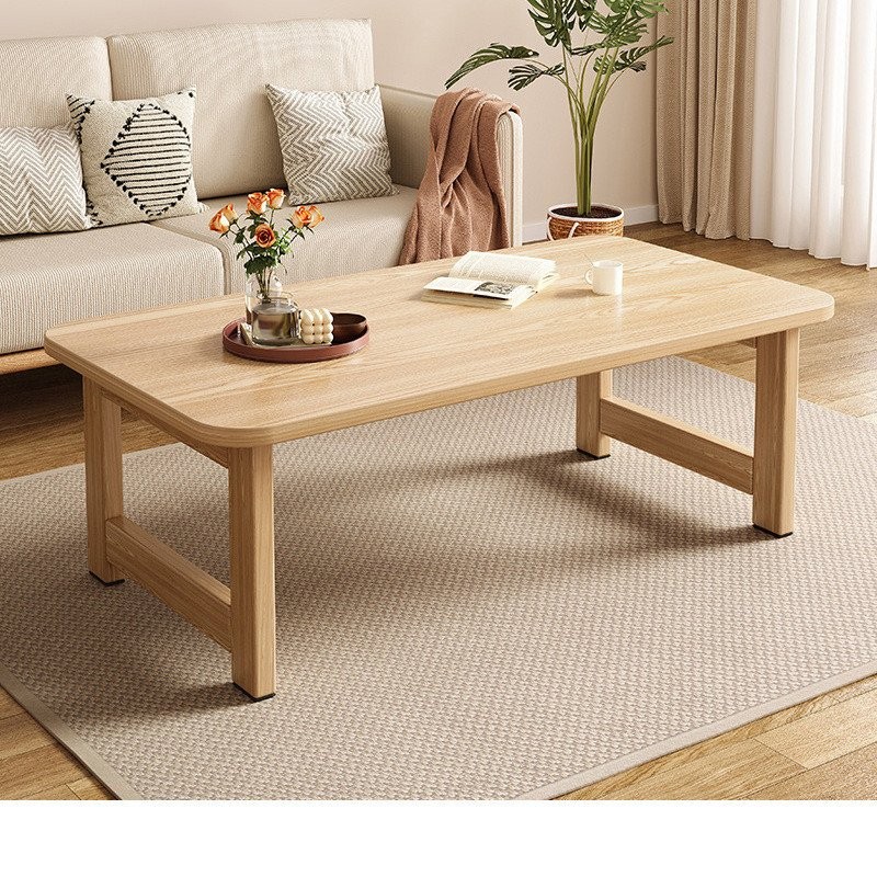 Solid Wood Coffee Table Lazy Home Desk Folding Table QD91Computer Desk ...