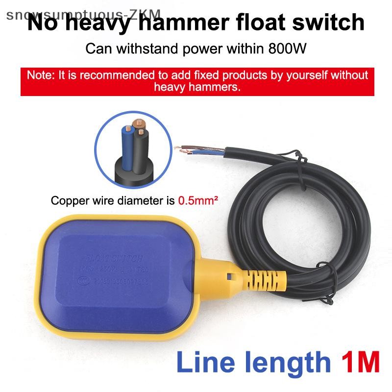 [snowsumptuous] 1pcs Controller Float Switch Liquid Switches Liquid ...